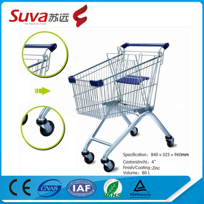 giant supermarket european shopping cart trolley french shopping trolley
