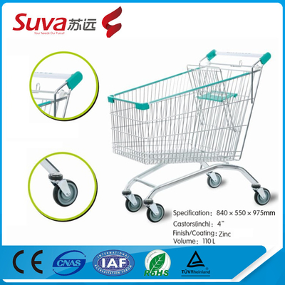 giant supermarket european shopping cart trolley french shopping trolley