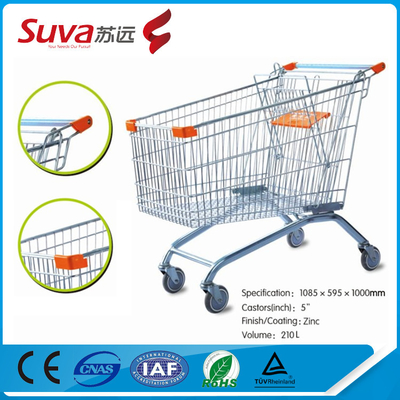 giant supermarket european shopping cart trolley french shopping trolley