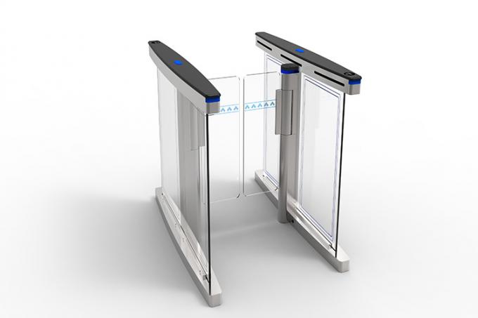 Voetcontrole Elektronische Turnstile de Barrièrepoort van de Glasschommeling