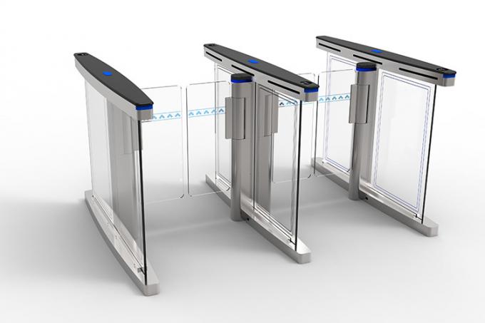 Voetcontrole Elektronische Turnstile de Barrièrepoort van de Glasschommeling